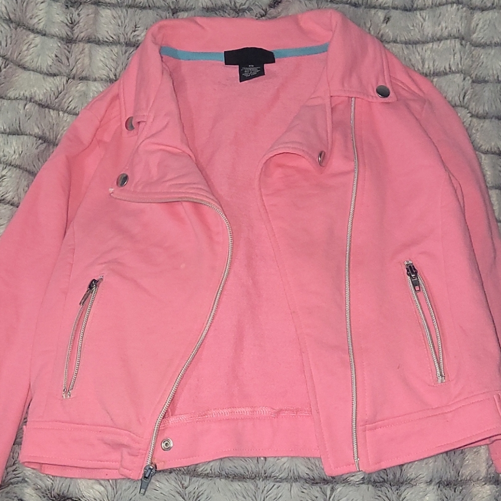 Women's Crop Moto Jacket